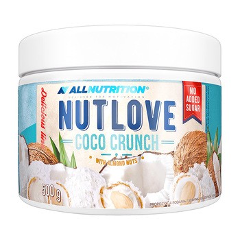 Allnutrition Nutlove Choco Crunch, krem kokosowy z chrupiącymi migdałami, 500 g