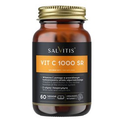 Salvitis Vit C 1000 SR (Witamina C 1000 SR), tabletki powlekane, 60 szt.