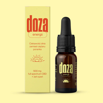 Doza Energii 500 mg + Żeń-szeń, krople, 10 ml