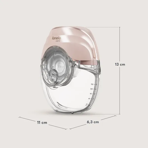 Молокоотсос Lionelo Fidi Free Slim Duo электрический hands-free, набор из двух — фото 7