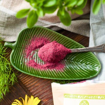 Helpa, Bio Łyżka Smaku Truskawka Burak Jeżyna, 40 g