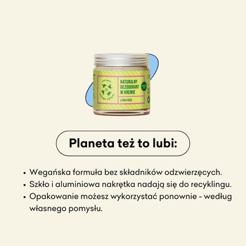 Mydlarnia 4 Szpaki, Leśna Róża, naturalny dezodorant w kremie, 60 ml