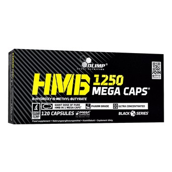 Olimp HMB 1250 Mega Caps, kapsułki, 120 szt.