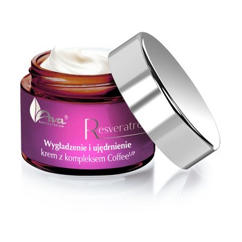 AVA Resveratrol, Wygładzenie i ujędrnienie, krem z kompleksem CoffeeUp, 50 ml