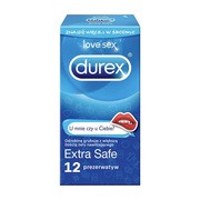 alt Durex Emoji Extra Safe, prezerwatywy, 12 szt.