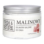 Fresh&Natural, malinowy, delikatny balsam do ciała, 500 ml