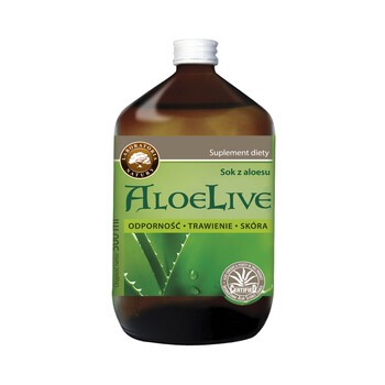 AloeLive, sok z aloesu, 500 ml 