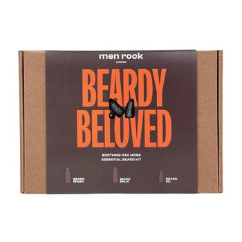 Men Rock Beardy Beloved Soothing Oak Moss, zestaw do pielęgnacji brody, 1 szt.
