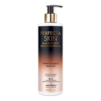 Perfecta Skin Małgorzata Kożuchowska, emulsja nawilżająca do mycia twarzy, 300 ml