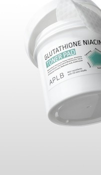 APLB Glutathione Niacinamide Toner Pad, płatki tonizujące do twarzy z glutationem i niacynamidem, 60 szt.