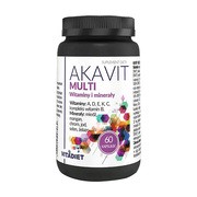 Akavit Multi witaminy i minerały, kapsułki twarde, 60 szt. https://azcdn.doz.pl/image/d/product/51b4fcb3-scale-180x180.png