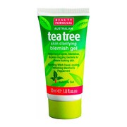 Beauty Formulas, żel na pryszcze z olejkiem z drzewa herbacianego, 30 ml