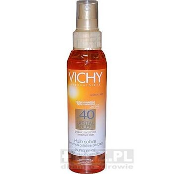 Vichy Capital Soleil, olejek, do ciała, IP 40, 125 ml