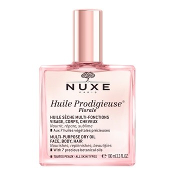 Nuxe Huile Prodigieuse Florale, wielofunkcyjny suchy olejek do pielęgnacji twarzy, ciała i włosów, 100 ml
