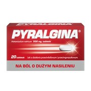 Pyralgina, 500 mg, tabletki, 20 szt.
