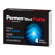 Permen Med Forte, 50 mg, tabletki powlekane, 4 szt.