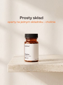 Sundose Cholina, kapsułki twarde, 60 szt.