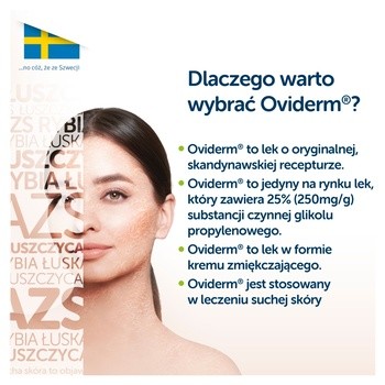 Oviderm, 250 mg/g, krem, 100 g