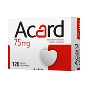 Acard,  75 mg, tabletki dojelitowe, 120 szt.
