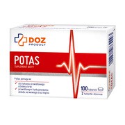 DOZ Product Potas, tabletki, 100 szt.