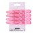 Sister Young, Lara, klipsy fryzjerskie, Pink, 4 szt.