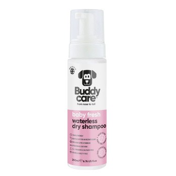 Buddycare, szampon dla psów bez wody, baby fresh, 200 ml