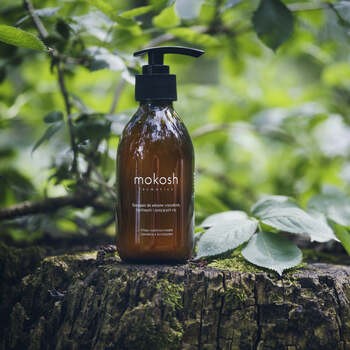Mokosh, szampon do włosów szorstkich, łamliwych, puszących się, czereśnia z bursztynem, 200 ml