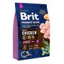 Brit Premium by Nature Junior Small Breed Chicken, karma dla szczeniąt i juniorów małych ras, kurczak, 3 kg