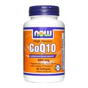 Now Foods CoQ10 400 mg z lecytyną i witaminą E, kapsułki, 60 szt. https://azcdn.doz.pl/image/d/product/bdb330f7-scale-180x180.png