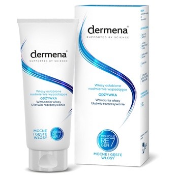 Dermena Hair Care, odżywka do włosów wzmacniająca i ułatwiająca rozczesywanie, 200 ml