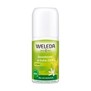 alt Weleda, cytrusowy dezodorant w kulce, 24 h, 50 ml