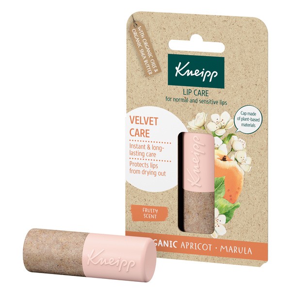 Kneipp Kneipp, balsam do ust Velvet Care, Olej z pestek moreli i Marula, 4,7g — Inhaltsstoffe und Bewertung