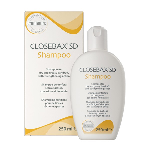 Closebax SD Shampoo, Anti-Schuppen-Shampoo, 250 ml