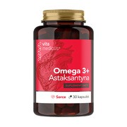 Omega 3 + Astaksantyna VitaMedicus, kapsułki miękkie, 30 szt.