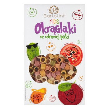 Bartolini Kids, Makaron Okrąglaki ze zdrowej paki, 250 g