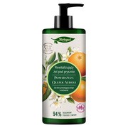 Herbapol, rewitalizujący żel pod prysznic, pomarańcza - oleje neroli, 740 ml
