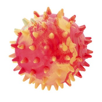 Sum-Plast Piłka z kolcami, zabawka dla psa z gumy termoplastycznej, 7,5 cm, 1 szt.