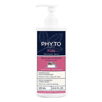 Phyto Curls, magiczny szampon i płyn do mycia ciała, 400 ml