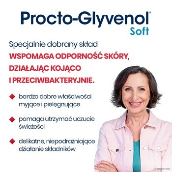 Procto-Glyvenol Soft, żel do higieny intymnej, 180 ml