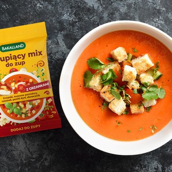 Bakalland, Chrupiący mix do zup z grzankami, 75 g