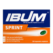 Ibum Sprint, 200 mg, kapsułki elastyczne, 30 szt.