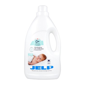JELP 0+ Hipoalergiczny płyn zmiękczający do płukania tkanin, delikatna świeżość, 2 l
