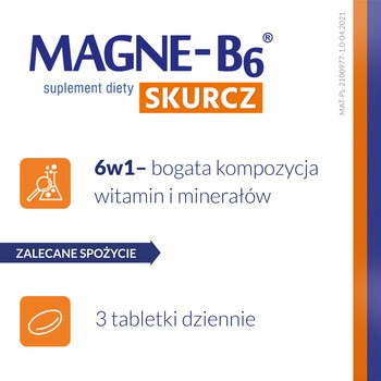 Magne-B6 Skurcz, tabletki, 30 szt.