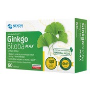 Ginkgo Biloba MAX, tabletki., 60 szt.