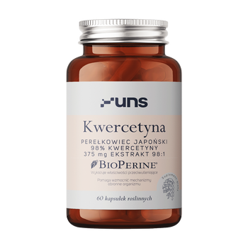 Uns Kwercetyna + Bioperine, kapsułki, 60 szt.