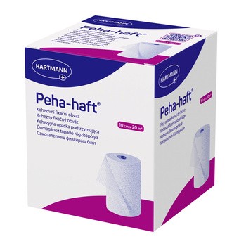 Peha-haft, opaska podtrzymująca, kohezyjna, 10 cm x 20 m, 1 szt.