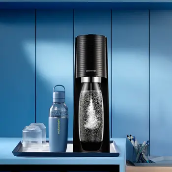 SodaStream, Saturator Terra, czarny, 60L