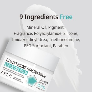 APLB Glutathione Niacinamide Cleansing Balm, balsam do demakijażu z glutationem i niacynamidem, 80 ml
