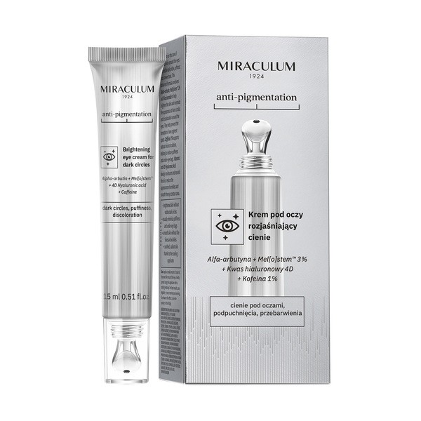 Miraculum Miraculum Anti-Pigmentation, Augencreme aufhellend Lidschatten, 15 ml — Inhaltsstoffe und Bewertung