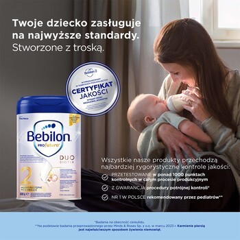 Bebilon PROfutura DUOBIOTIK 2, mleko następne po 6. miesiącu, proszek, 800 g